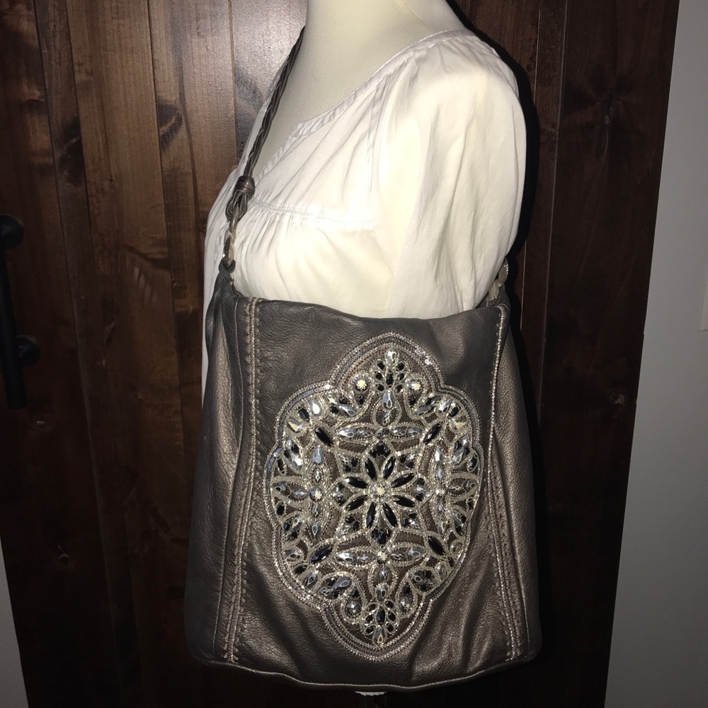RARE BRIGHTON Anju handbag in pewter